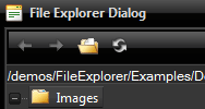 File Selector Dialog Demo